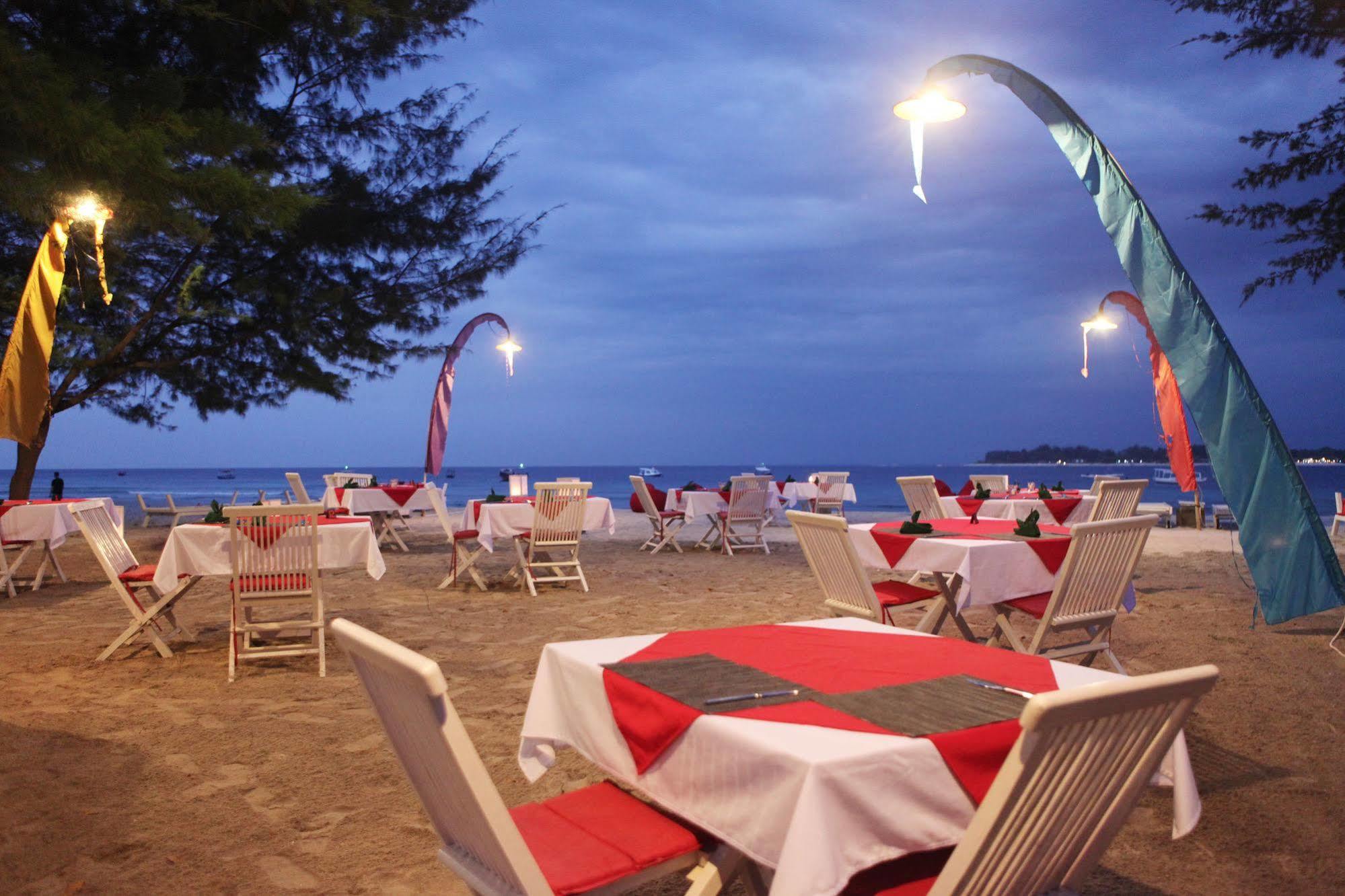 Wah Danima Resort & Restaurant Gili Trawangan Bagian luar foto