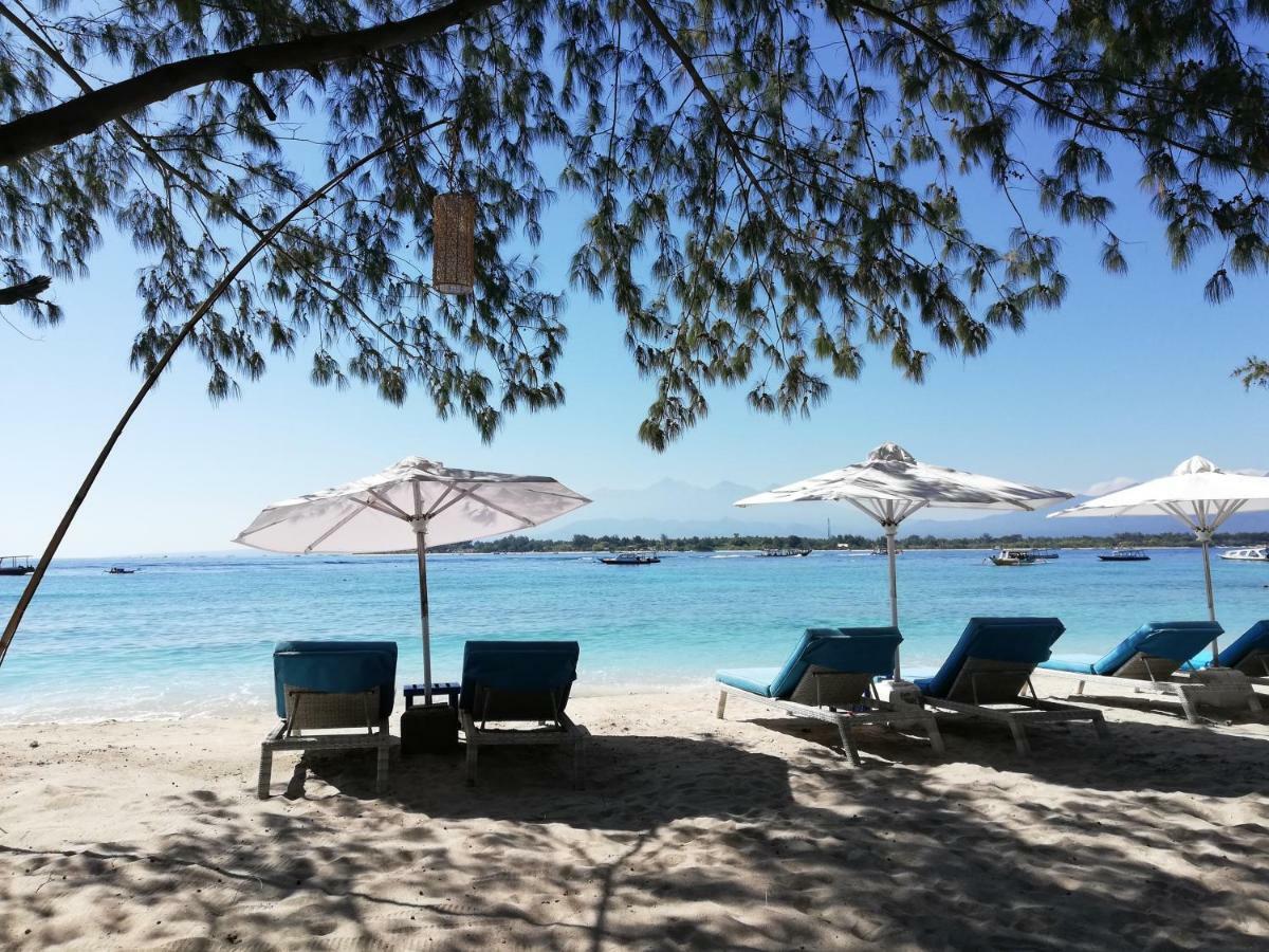 Wah Danima Resort & Restaurant Gili Trawangan Bagian luar foto